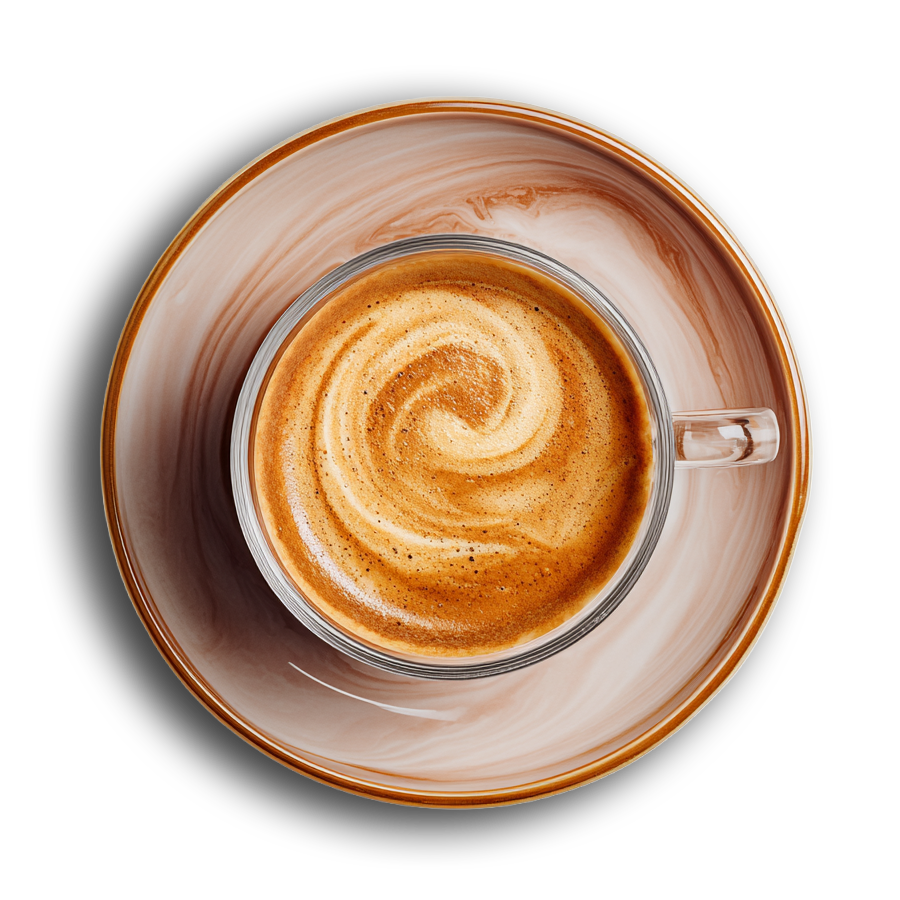 A fresh cup of JT's house coffee